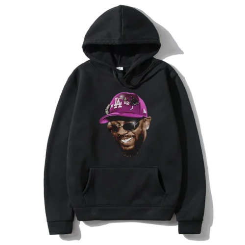 Kendrick Lamar Big Head Graphic Hoodie