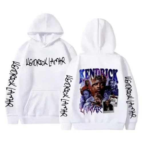 Kendrick Lamar Double Sided Print Hoodie