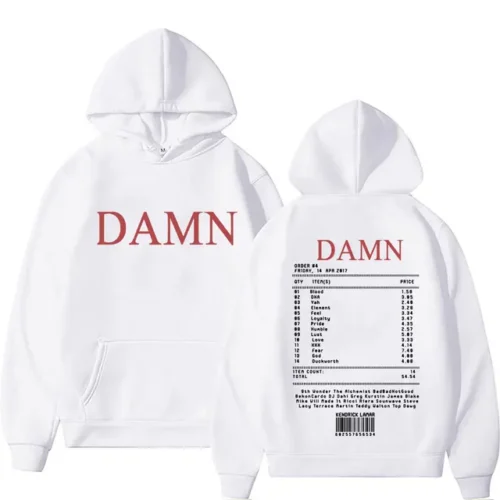 Kendrick Lamar Music Album Print Hoodie