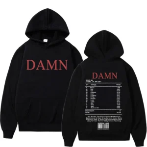 Kendrick Lamar Music Album Print Hoodie