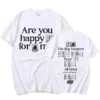 Kendrick Lamar T Shirt Are You Happy for Me?