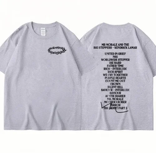 Kendrick Lamar T Shirt Mr. Moral and The Big Steppers Music Album