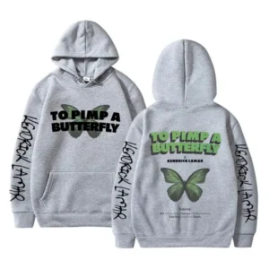 Kendrick Lamar To Pimp A Butterfly Graphic Hoodie