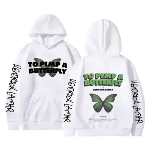 Kendrick Lamar To Pimp A Butterfly Graphic Hoodie