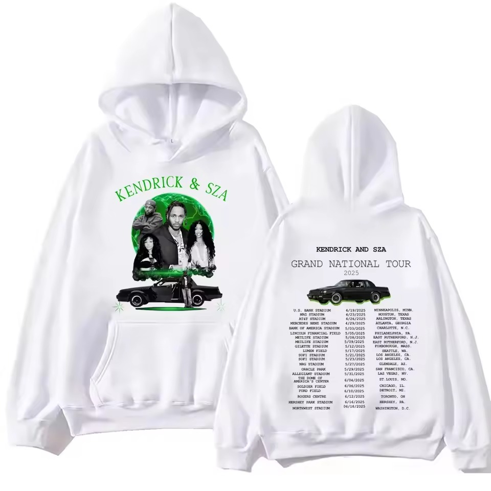 Kendrick Lamar & SZA Grand National Tour 2025 Hoodie - Kendrick 